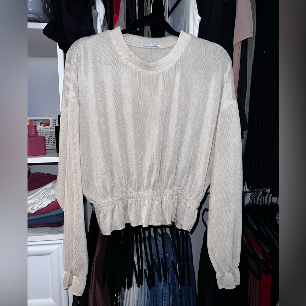Zara cream sweater